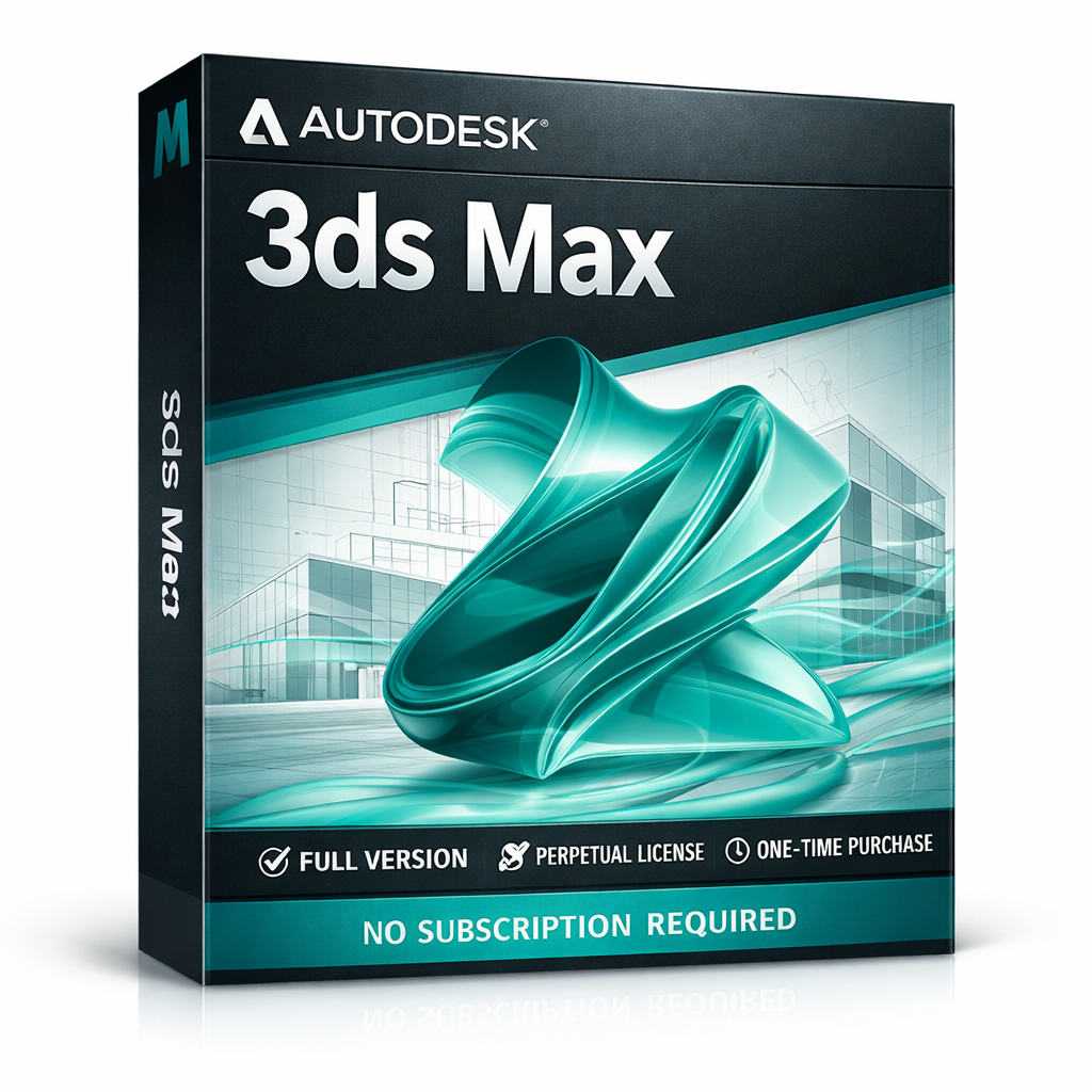 Autodesk 3ds Max 2026 Pre-Activated for Windows (Lifetime)