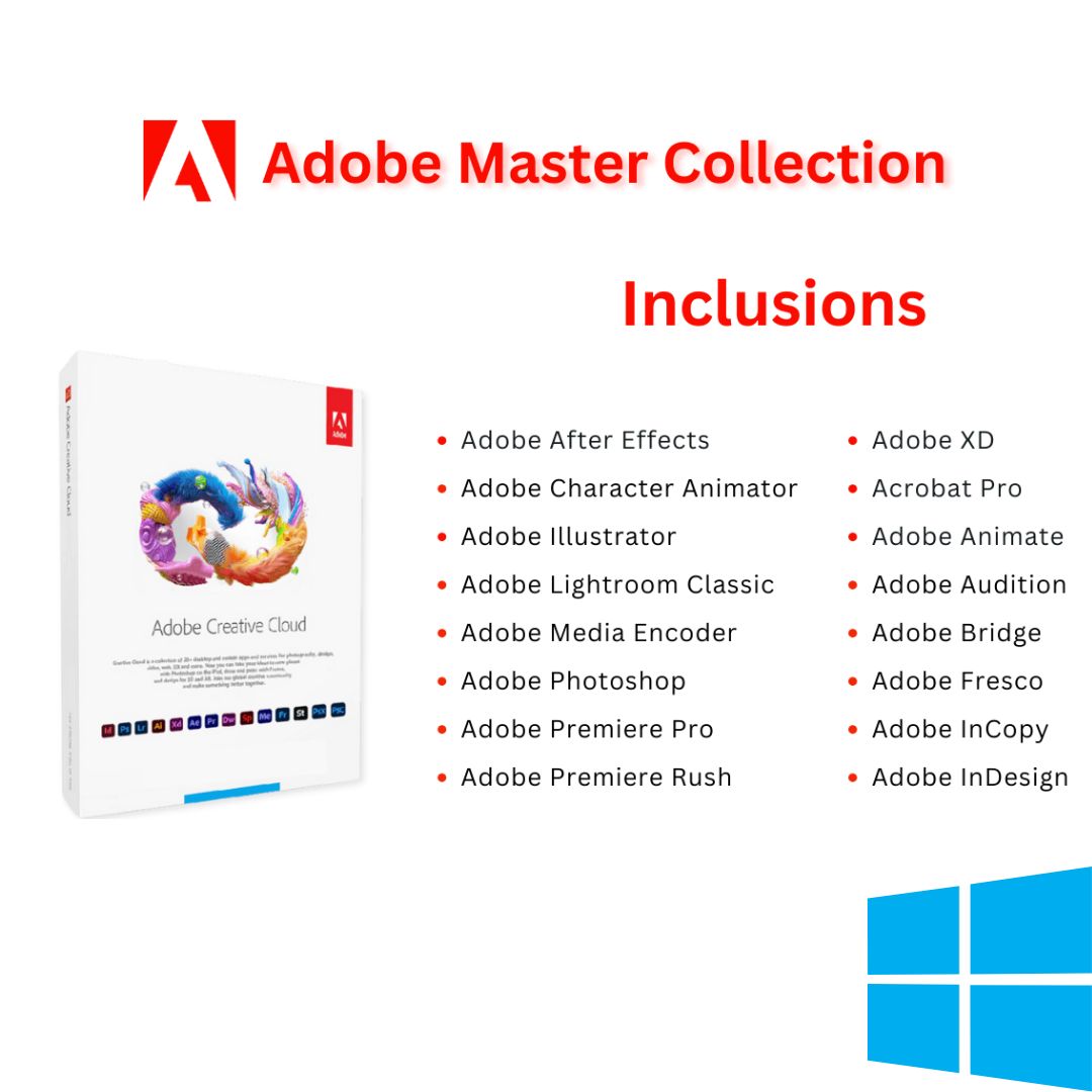Creative Software Bundle for Creators and Designers (For Windows+Free New Release Every Year)