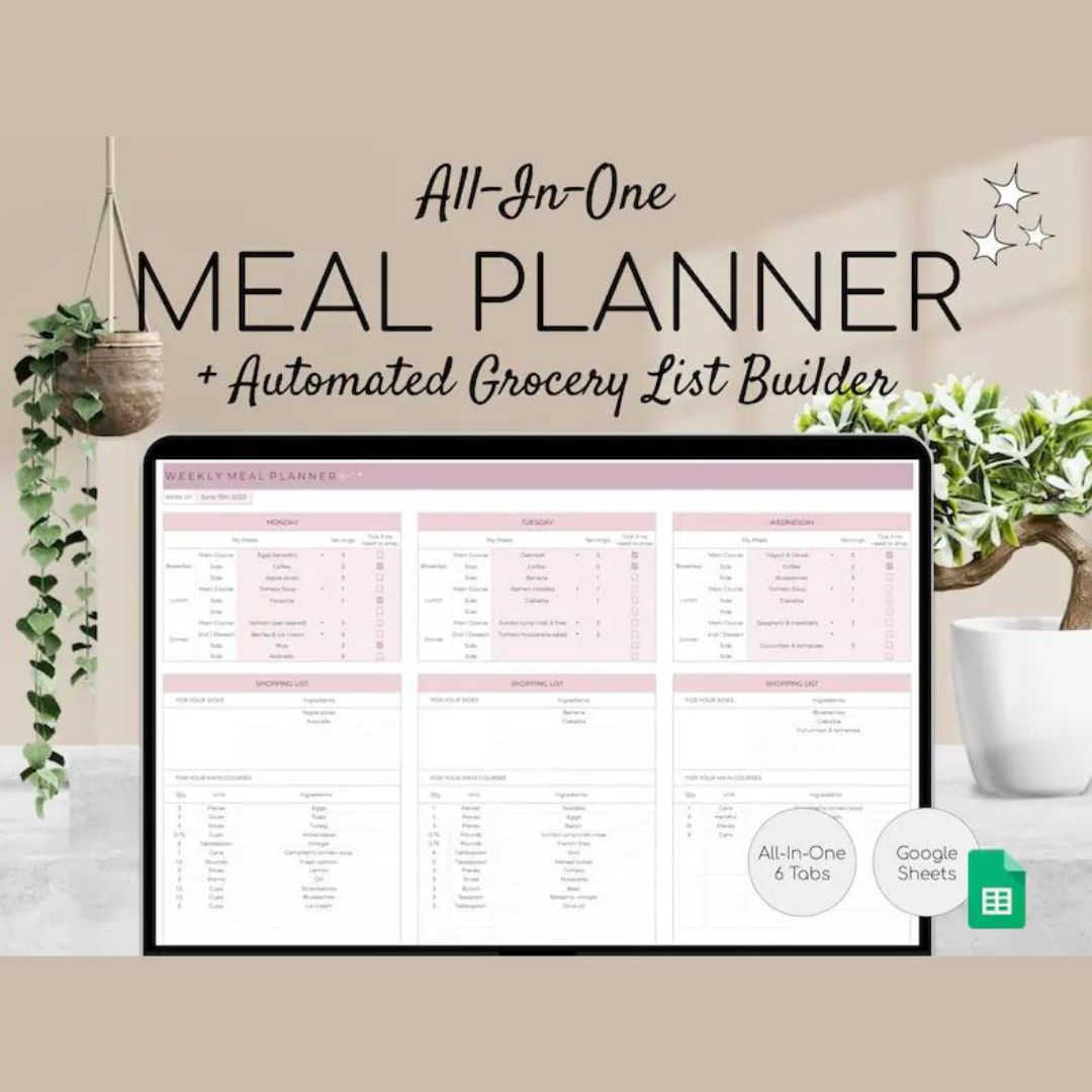 Weekly Meal Planner and Grocery List