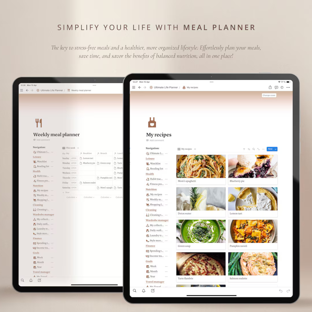 The Ultimate Notion Life Planner | Smart Digital Planning System