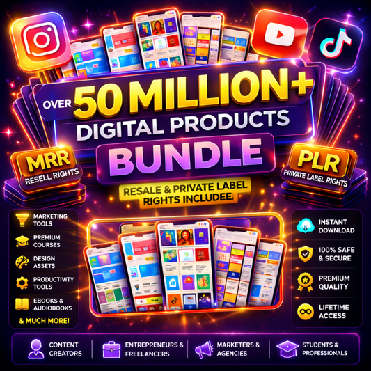 Complete Digital Business Bundle (50M+ Assets)