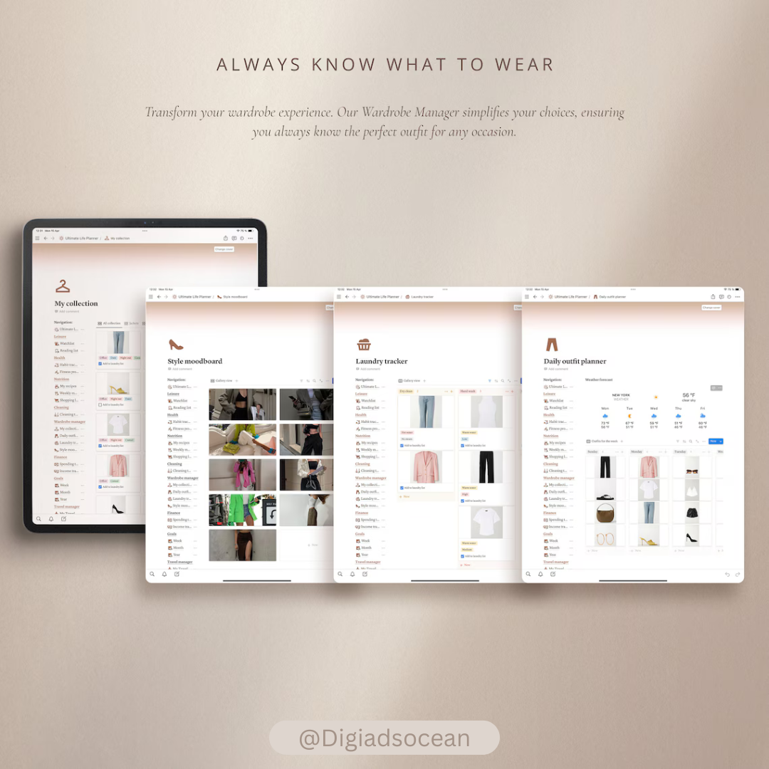 The Ultimate Notion Life Planner | Smart Digital Planning System