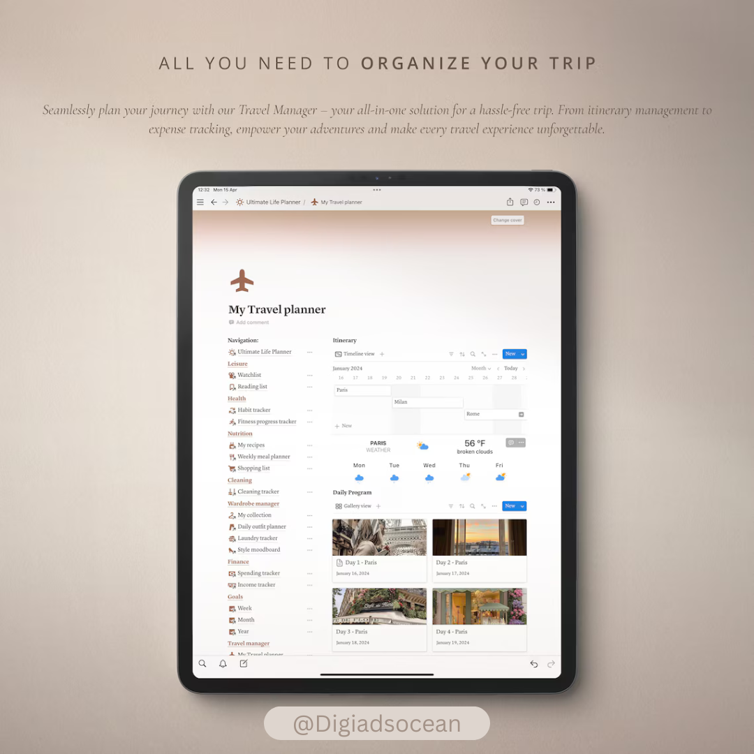 The Ultimate Notion Life Planner | Smart Digital Planning System