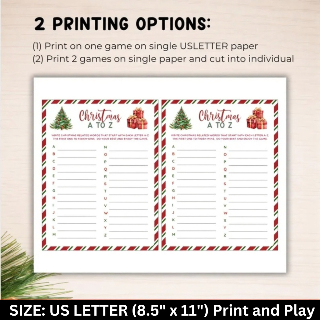 The Ultimate 65 Christmas Party Games Printable Bundle