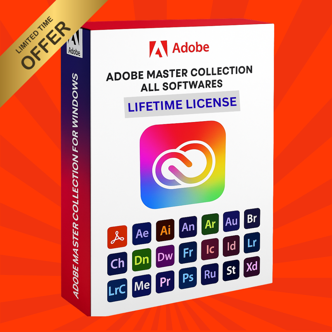 Creative Software Bundle for Creators and Designers (For Windows+Free New Release Every Year)