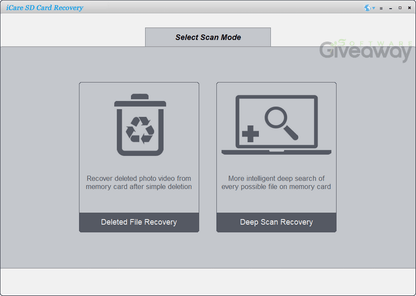 iCare SD Card Recovery Software – Restore Lost, Deleted, or Formatted Data (for Windows Lifetime)