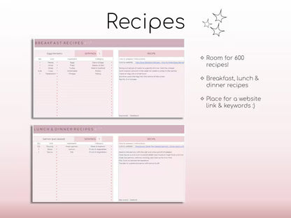 Weekly Meal Planner and Grocery List