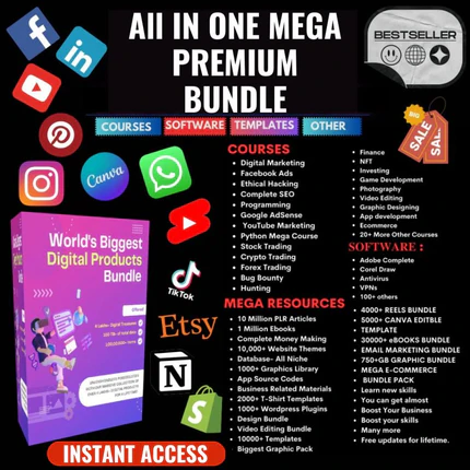 Ultimate Mega Bundle – 100TB+ Premium Collection