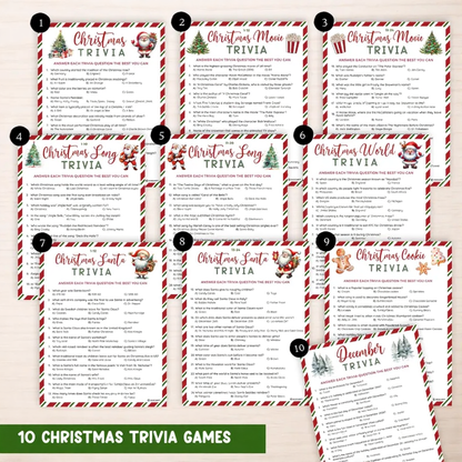The Ultimate 65 Christmas Party Games Printable Bundle
